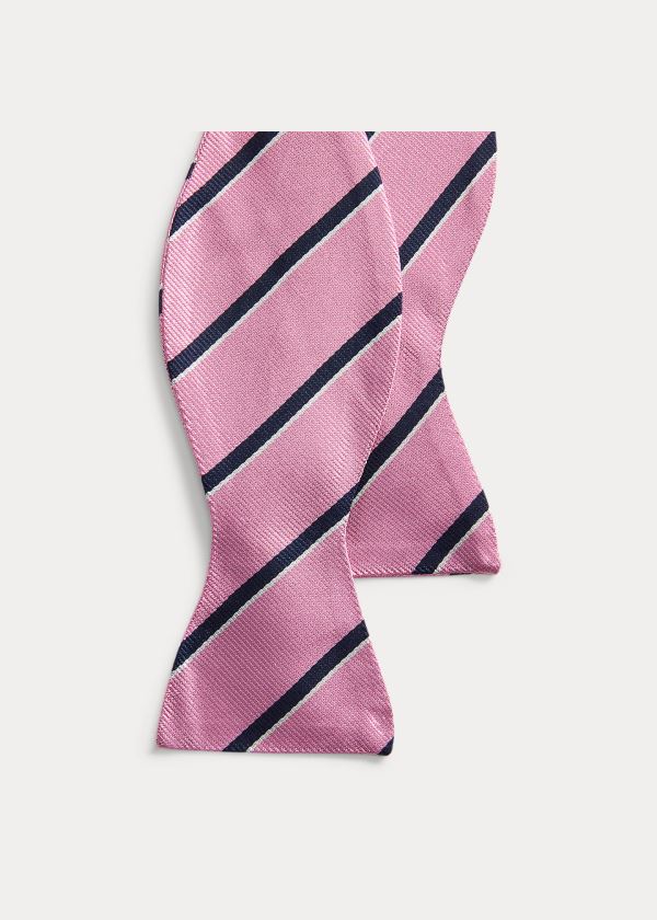 Laços Polo Ralph Lauren Striped Silk Bow Homem 86351-OKPJ